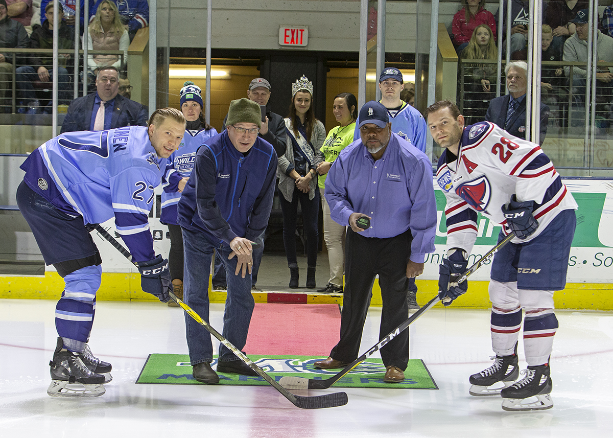 A night with The Maine Mariners and Maine Cabin Masters - northeast