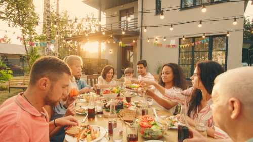 Family Reunion Celebration, Charter Bus Rental Maine