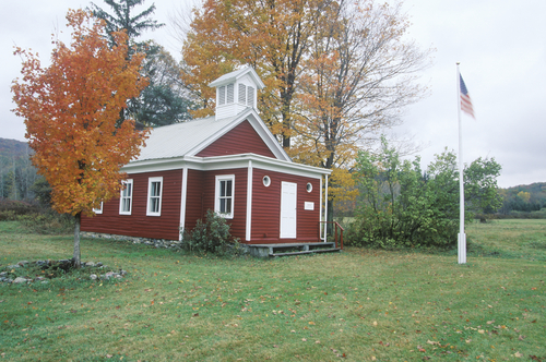 One-room Schoolhouse, Bus Rental Maine