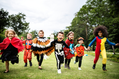 Halloween Party for Kids, Charter Bus Maine